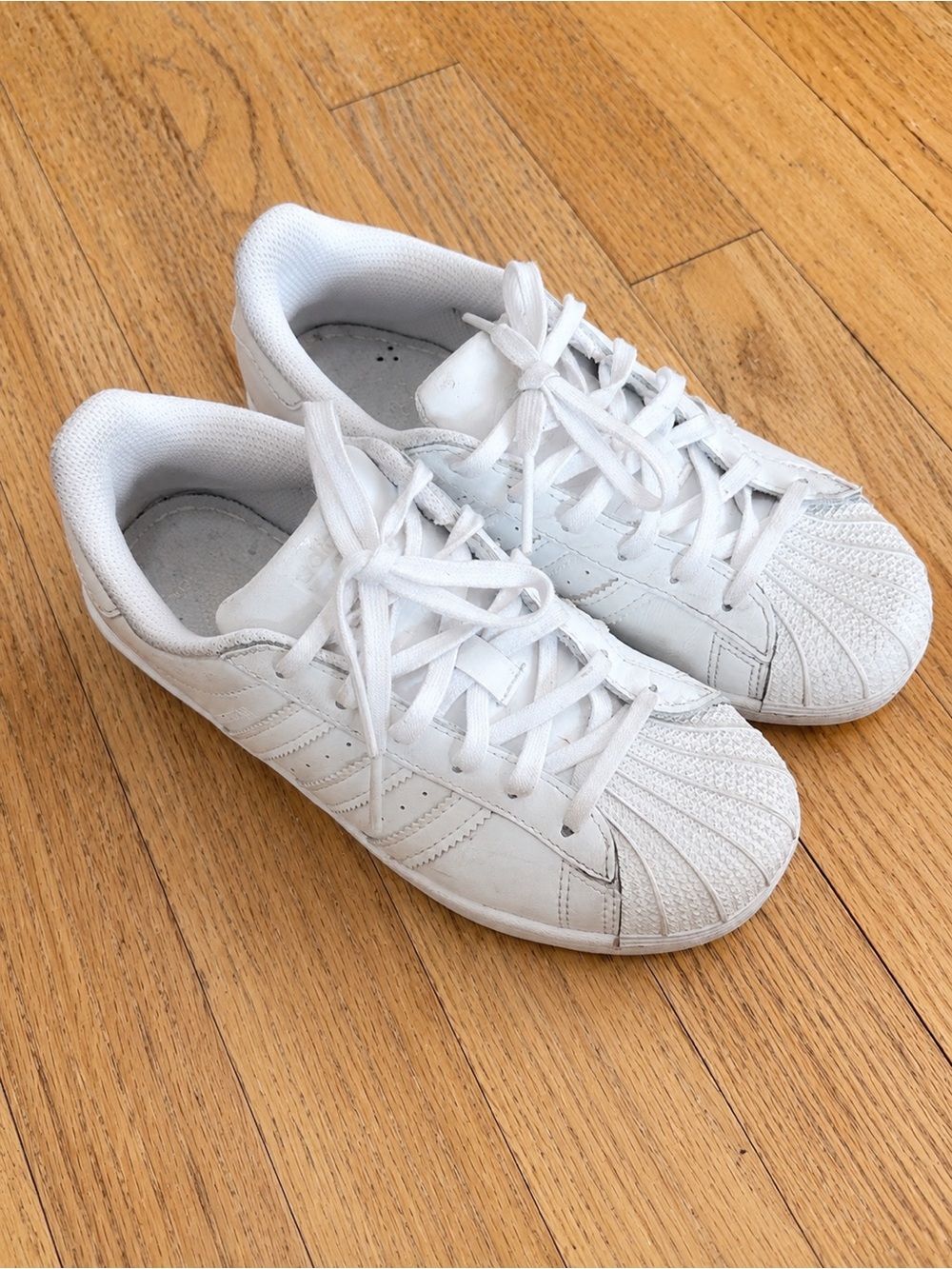 Adidas Superstar All White Sneakers
